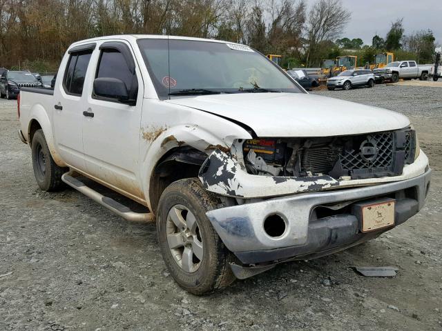 1N6AD07UX9C400836 - 2009 NISSAN FRONTIER C WHITE photo 1