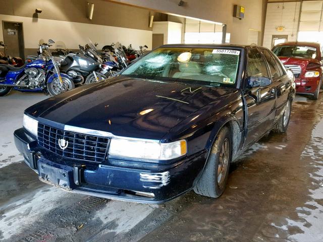 1G6KY5291TU822137 - 1996 CADILLAC SEVILLE ST BLUE photo 2