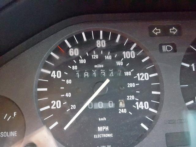 WBAAB6400H1686832 - 1987 BMW 325 E AUTO BURGUNDY photo 8