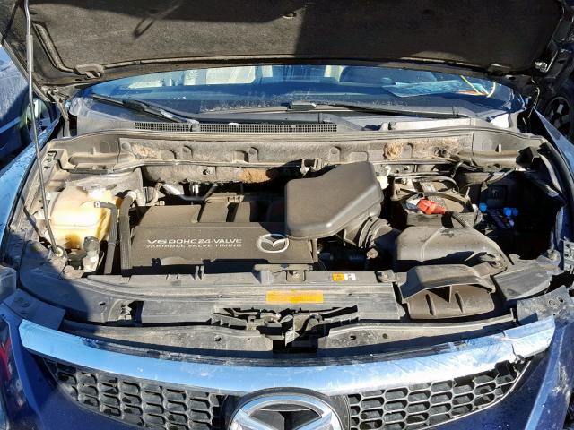 JM3TB38YX70106654 - 2007 MAZDA CX-9 BLUE photo 7