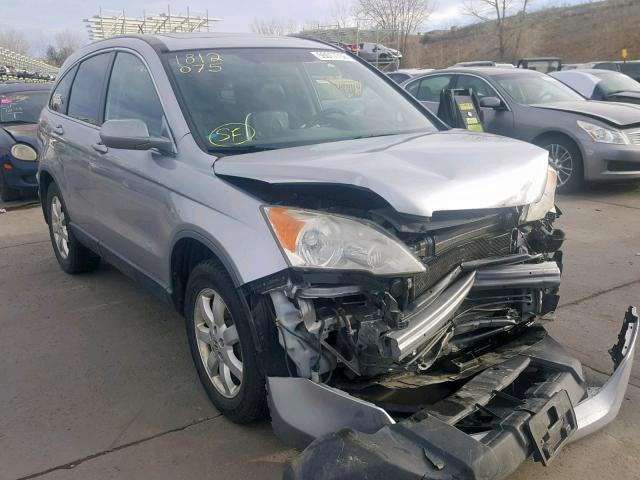 JHLRE38717C045360 - 2007 HONDA CR-V EXL SILVER photo 1