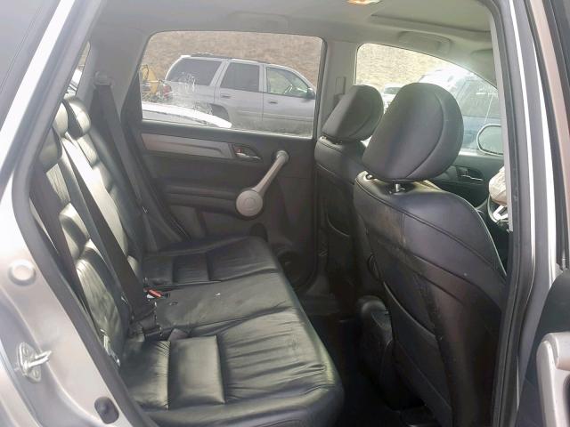 JHLRE38717C045360 - 2007 HONDA CR-V EXL SILVER photo 6