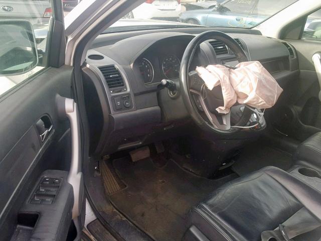 JHLRE38717C045360 - 2007 HONDA CR-V EXL SILVER photo 9