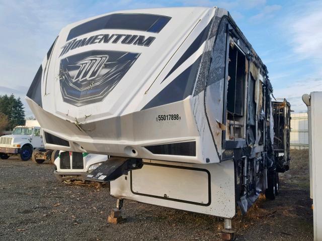 573FM463XH1204066 - 2017 TRAIL KING 5TH WHEEL WHITE photo 2