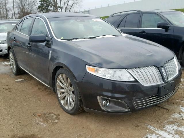 1LNHL9ER7CG804406 - 2012 LINCOLN MKS BLACK photo 1