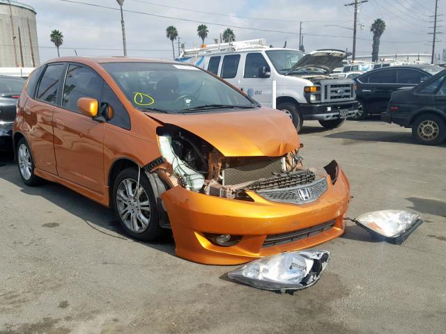 JHMGE8H52BC004663 - 2011 HONDA FIT SPORT ORANGE photo 1