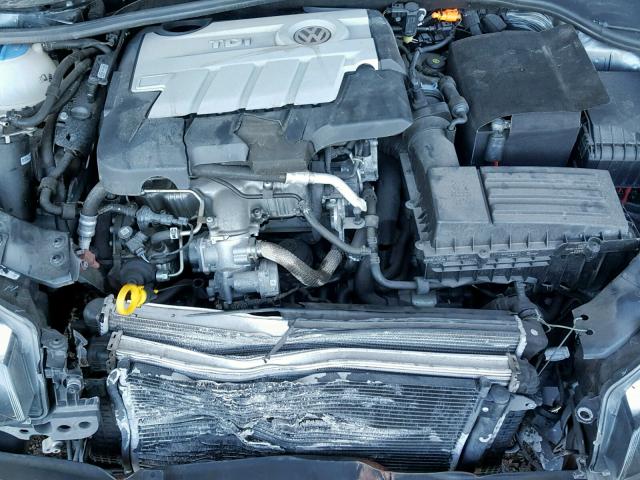 3VWPL7AJ6EM628314 - 2014 VOLKSWAGEN JETTA TDI CHARCOAL photo 7