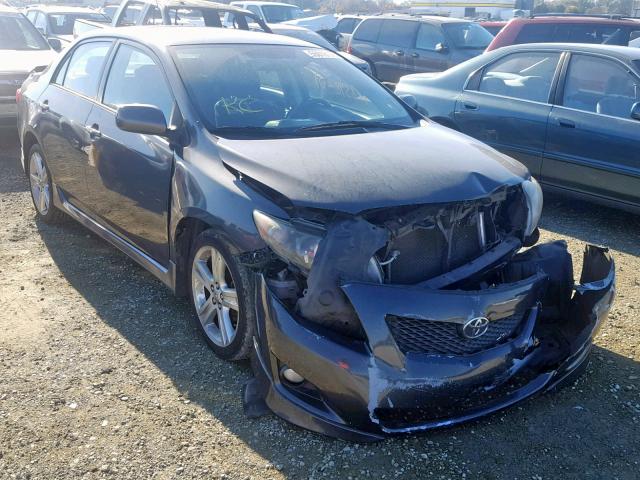 1NXBE40E59Z004656 - 2009 TOYOTA COROLLA XR 石墨色 照片 1