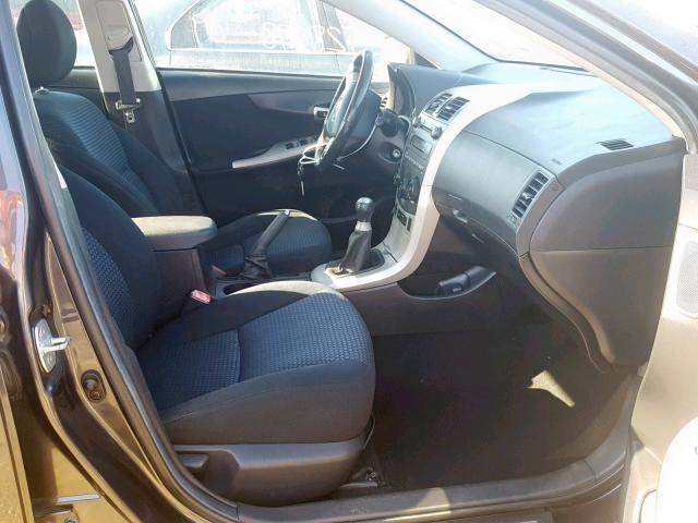 1NXBE40E59Z004656 - 2009 TOYOTA COROLLA XR 石墨色 照片 5