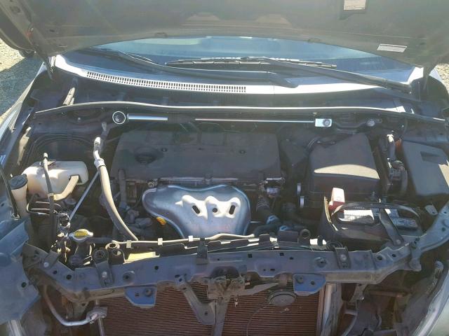 1NXBE40E59Z004656 - 2009 TOYOTA COROLLA XR 石墨色 照片 7