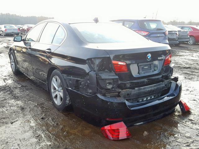 WBAXH5C54CDW03538 - 2012 BMW 528 XI BLACK photo 3