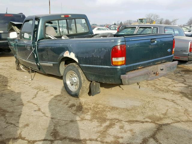 1FTCR10U9TTA45128 - 1996 FORD RANGER GREEN photo 3