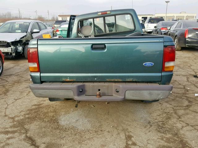 1FTCR10U9TTA45128 - 1996 FORD RANGER GREEN photo 6