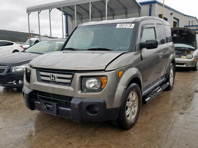 5J6YH18707L000148 - 2007 HONDA ELEMENT EX CHARCOAL photo 2