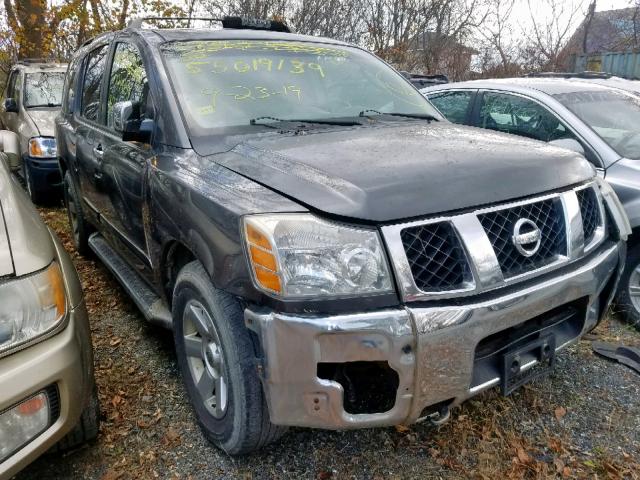 5N1AA08B94N726726 - 2004 NISSAN ARMADA SE CHARCOAL photo 1