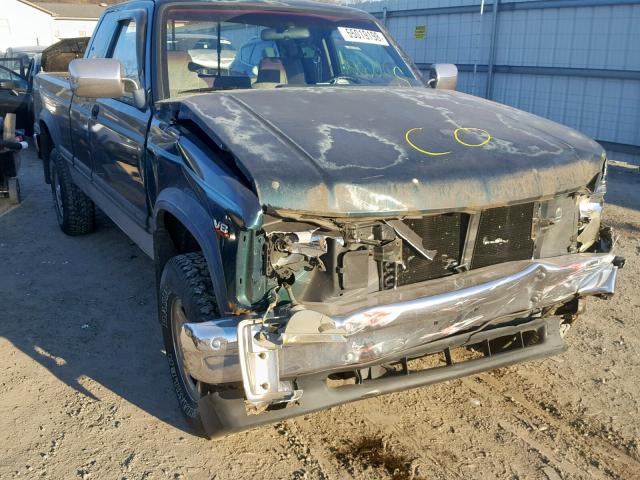 1B7GG23Y1SS184301 - 1995 DODGE DAKOTA GREEN photo 1