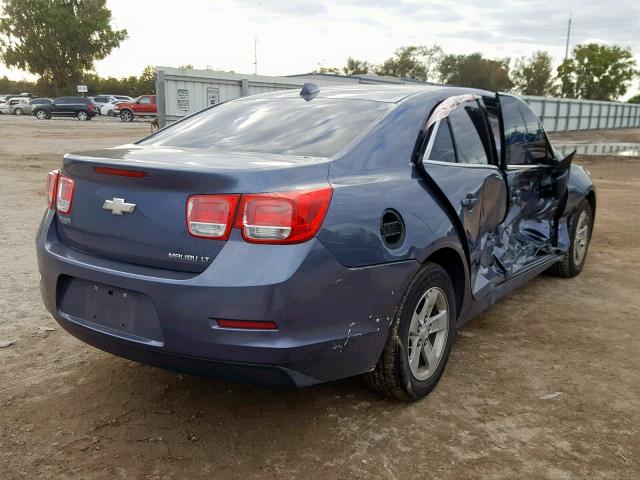 1G11C5SL1EF106406 - 2014 CHEVROLET MALIBU 1LT BLUE photo 4
