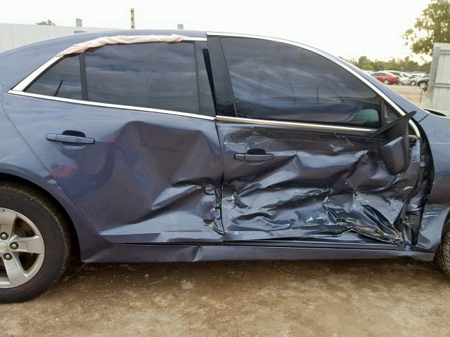 1G11C5SL1EF106406 - 2014 CHEVROLET MALIBU 1LT BLUE photo 9