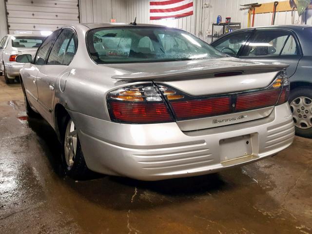 1G2HX52K35U161005 - 2005 PONTIAC BONNEVILLE SILVER photo 3