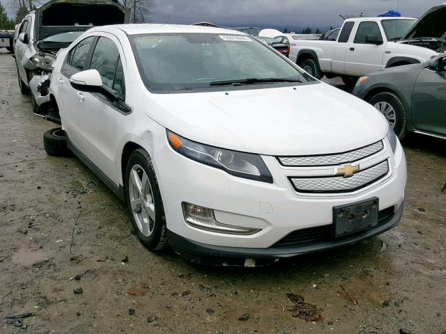 1G1RA6E47DU123787 - 2013 CHEVROLET VOLT WHITE photo 1