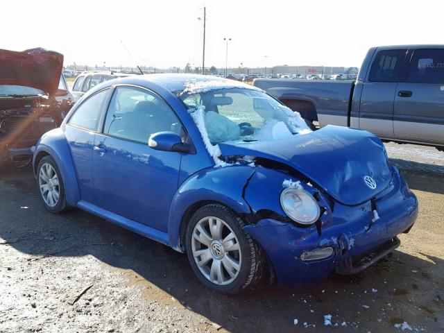 3VWCD21C23M440788 - 2003 VOLKSWAGEN NEW BEETLE Mavi foto 1