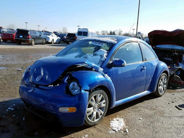 3VWCD21C23M440788 - 2003 VOLKSWAGEN NEW BEETLE Mavi foto 2