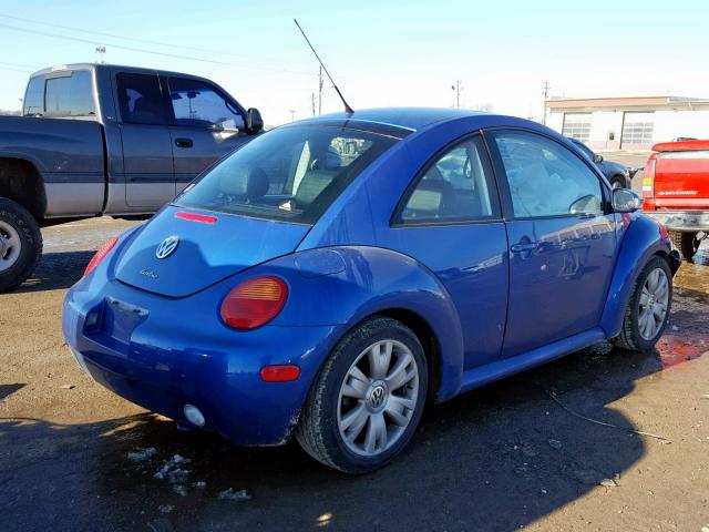 3VWCD21C23M440788 - 2003 VOLKSWAGEN NEW BEETLE Mavi foto 4