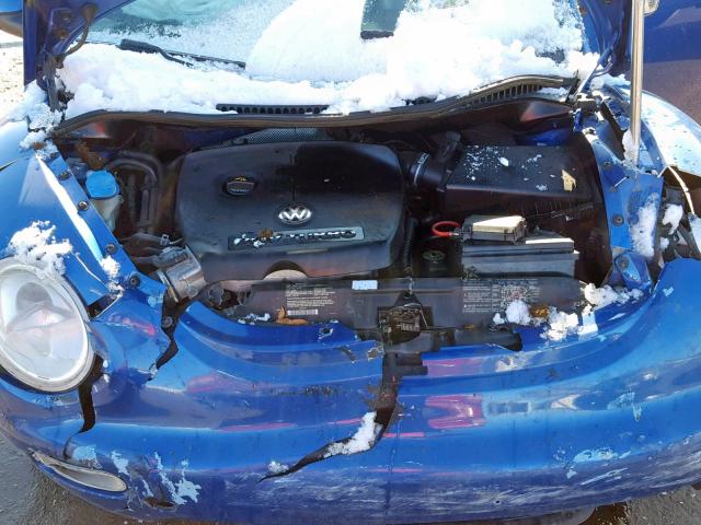 3VWCD21C23M440788 - 2003 VOLKSWAGEN NEW BEETLE Mavi foto 7