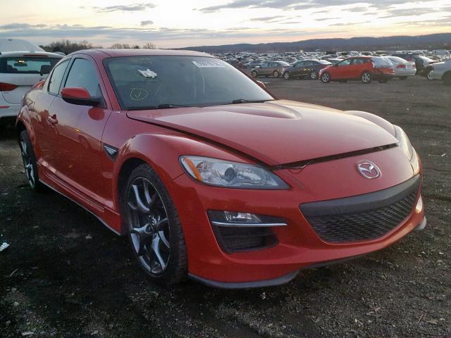 JM1FE1T47B0405520 - 2011 MAZDA RX8 RED photo 1