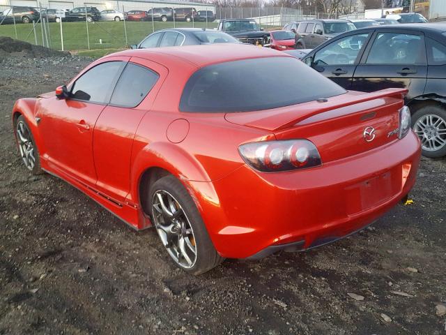 JM1FE1T47B0405520 - 2011 MAZDA RX8 RED photo 3