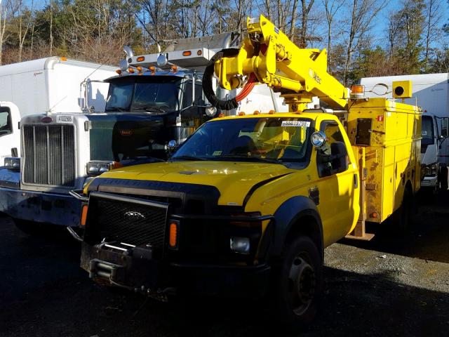 1FDAF57R19EB12029 - 2009 FORD F550 SUPER YELLOW photo 2