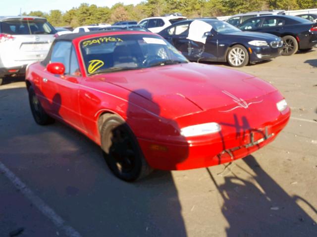 JM1NA3516L0126437 - 1990 MAZDA MX-5 MIATA RED photo 1