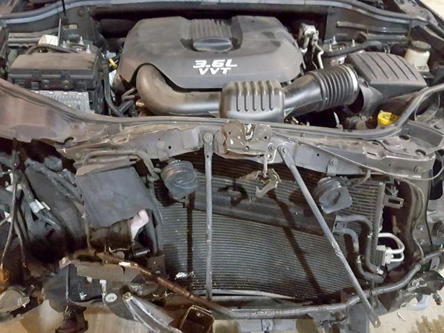 1C4RJEAG8EC145225 - 2014 JEEP GRAND CHER GRAY photo 7