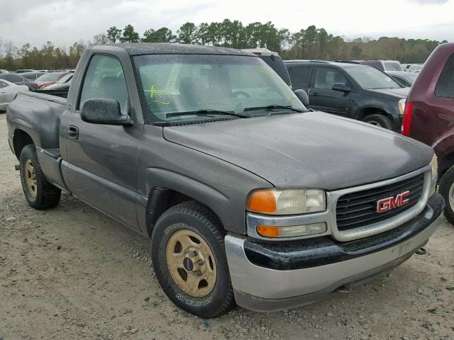 1GTEC14W91Z287739 - 2001 GMC NEW SIERRA GRAY photo 1