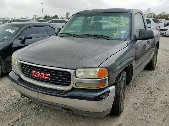 1GTEC14W91Z287739 - 2001 GMC NEW SIERRA GRAY photo 2