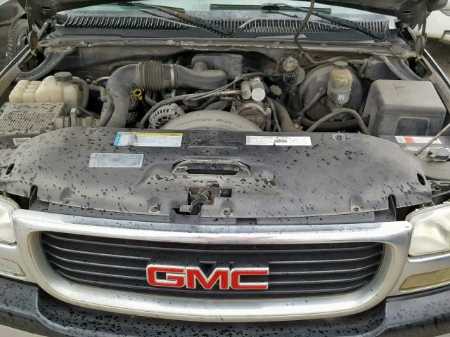 1GTEC14W91Z287739 - 2001 GMC NEW SIERRA GRAY photo 7