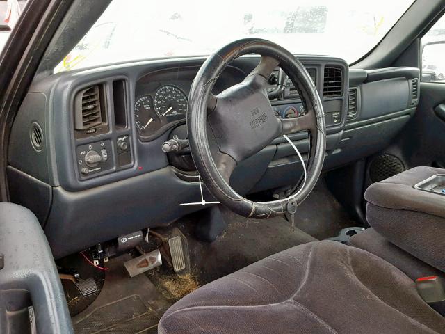 1GTEC14W91Z287739 - 2001 GMC NEW SIERRA GRAY photo 9