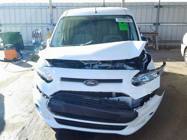 NM0LS7F7XJ1341550 - 2018 FORD TRANSIT CO WHITE photo 9