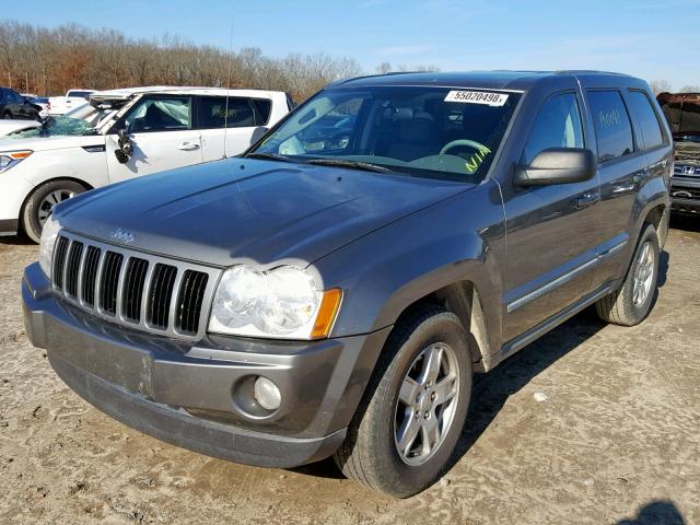 1J8GR48K77C677727 - 2007 JEEP GRAND CHER GRAY photo 2