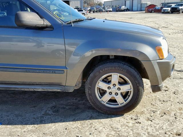 1J8GR48K77C677727 - 2007 JEEP GRAND CHER GRAY photo 9