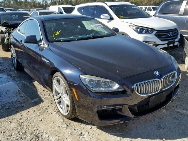 WBALX3C56CDV77157 - 2012 BMW 650 I BLACK photo 1