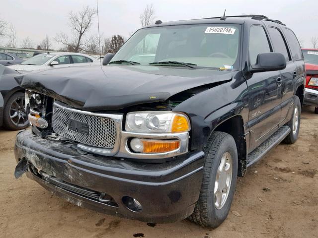 1GKEK63UX5J206854 - 2005 GMC YUKON DENA BLACK photo 2