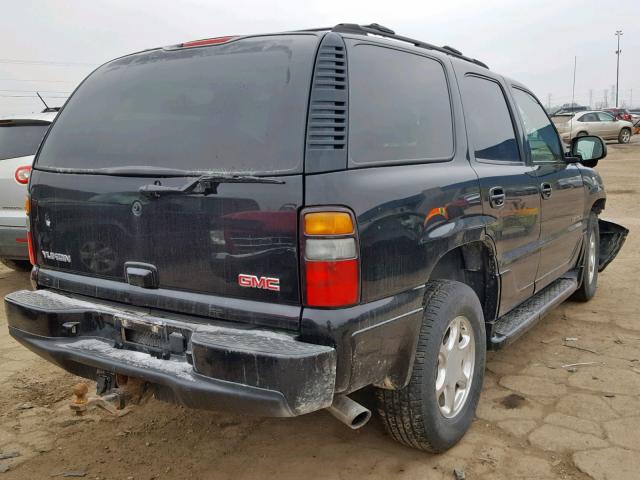 1GKEK63UX5J206854 - 2005 GMC YUKON DENA BLACK photo 4