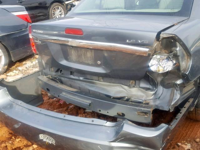 1G1ZT52865F130733 - 2005 CHEVROLET MALIBU LS ნაცრისფერი ფოტო 9