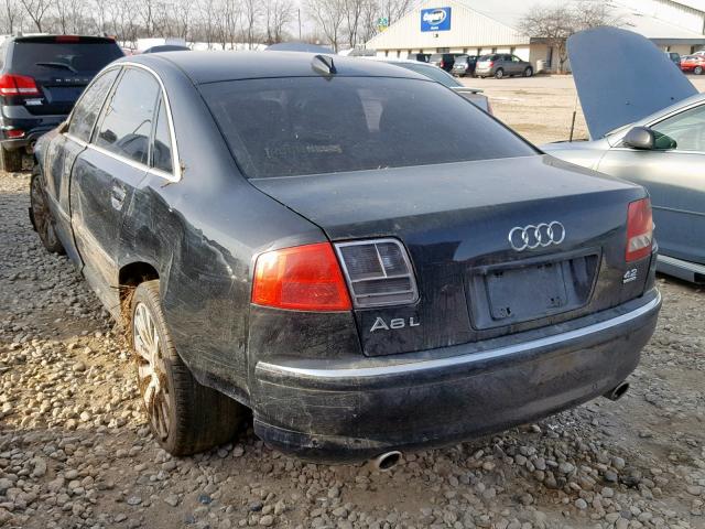 WAUML44E94N020064 - 2004 AUDI A8 L QUATT BLACK photo 3