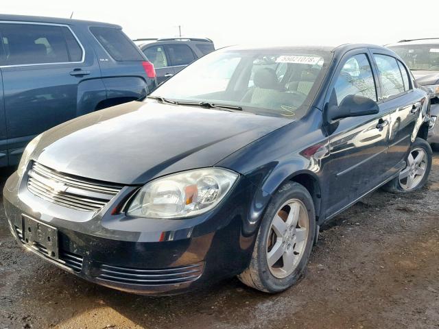 1G1AF5F53A7182832 - 2010 CHEVROLET COBALT 2LT BLACK photo 2