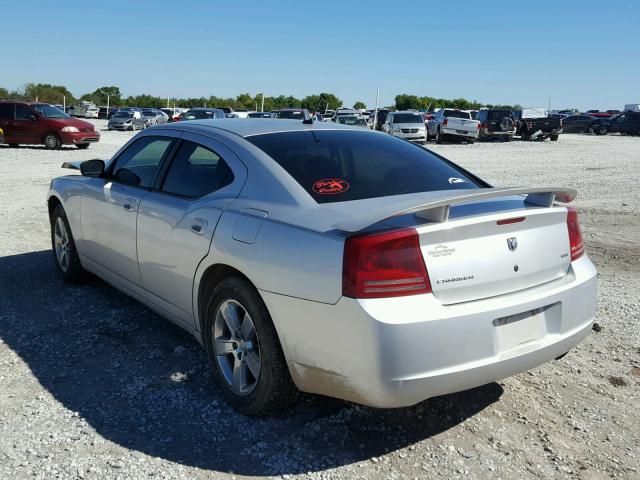 2B3KA33G78H144993 - 2008 DODGE CHARGER SX SILVER photo 3