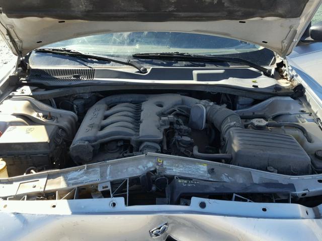 2B3KA33G78H144993 - 2008 DODGE CHARGER SX SILVER photo 7