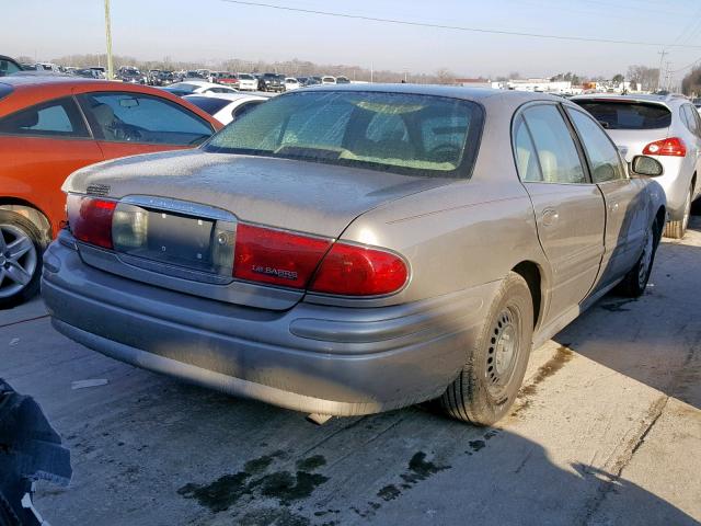 1G4HP52K844139488 - 2004 BUICK LESABRE CU SILVER photo 4