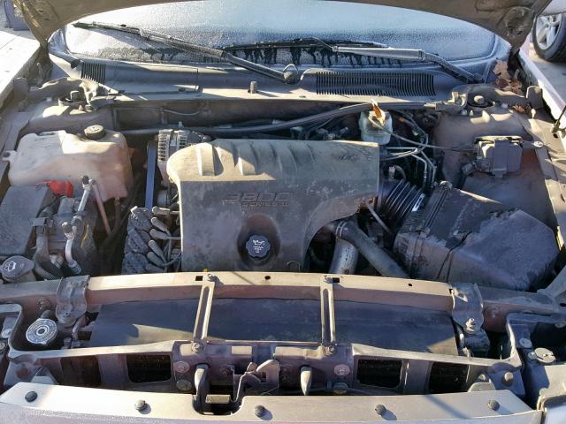 1G4HP52K844139488 - 2004 BUICK LESABRE CU SILVER photo 7